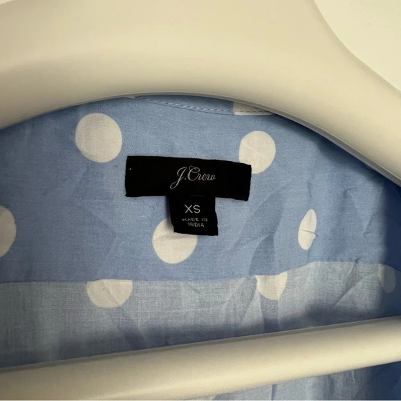 J.Crew Midi Wrap Polka Dot Dress size XS - Picture 4 of 6